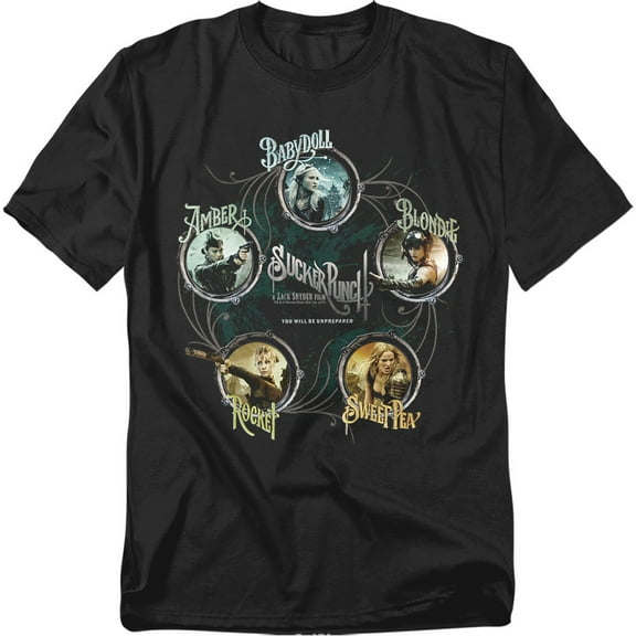 Sucker Punch T-Shirt Circles Unisex Graphic Tee For Men & Women