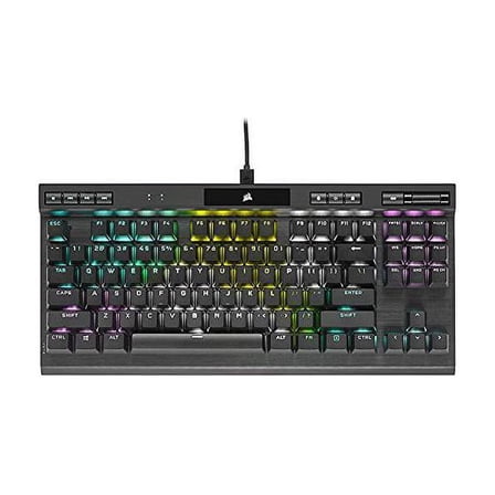 Corsair K70 RGB TKL Champion Series Mechanical Gaming Keyboard, Cherry MX Red