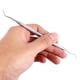 thumbnail image 5 of Herramienta de pedicura Doble Profesional Ecomeon para el Cuidado de uñas encarnadas Plata 16.6 cm, 5 of 6
