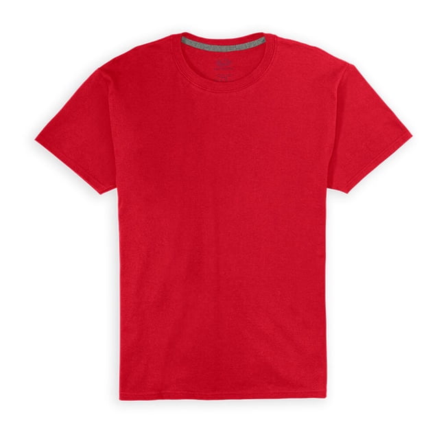 Playera Fruit Of The Loom para Hombre, Cuello Redondo Rojo Talla G