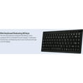 thumbnail image 6 of ACK-595 - MINI KEYBOARD WITH EMBEDDED NUMERIC KEYPAD (PS/2, BLACK), 6 of 7