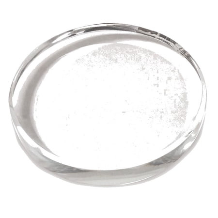 Round Glass Paperweight - Etching Personalized Gift Item