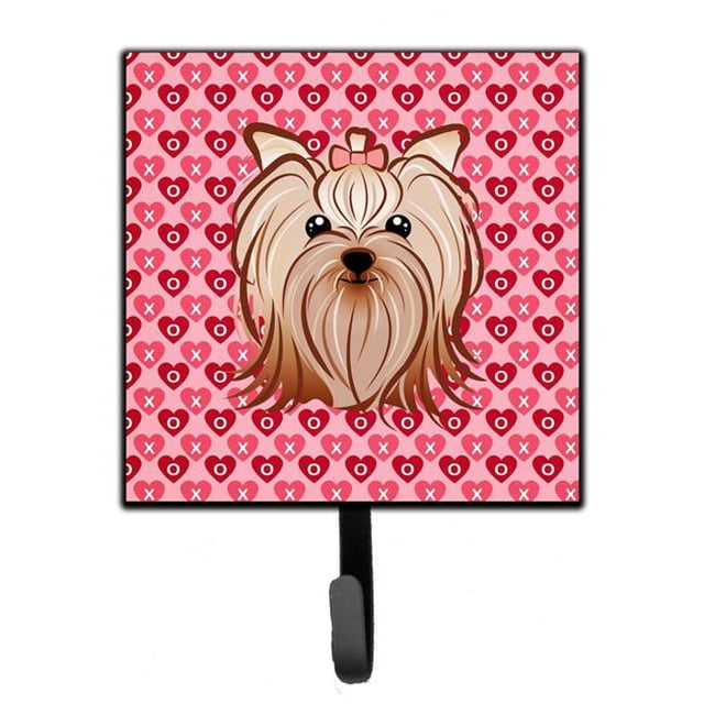 Yorkie Yorkishire Terrier Hearts Leash or Key Holder
