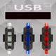 thumbnail image 2 of Luz de bicicleta de tres piezas, luz trasera impermeable para bicicleta, carga USB LED, luz de advertencia de seguridad para bicicleta de montaña, accesorios para bicicleta, 2 of 5