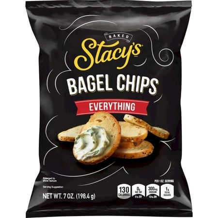 Stacy's Pita Chips Bagel Chips - Everything, 7 oz Bag