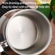 thumbnail image 2 of Advancent Taza aislada Tazas de café con asa Gran capacidad Anti escaldado Cerveza Vaso Té Taza para beber Bar Fiesta Boda Barra de herramientas 550ML Advancent HA081281-02, 2 of 6