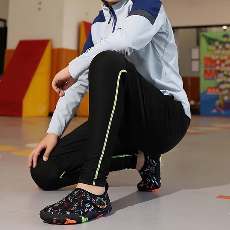 yunn⭐︎kids LIFE Yuncity Sneakers Toddler Boys Girls Hook Loop Barefoot Style Wide