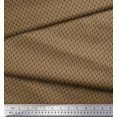 thumbnail image 2 of Soimoi Modal Satin Fabric Honeycomb Geometric Print Fabric by The Yard 42 Inch Wide, 2 of 2