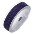 thumbnail image 3 of Unique Bargains Twisted Nylon Twine Thread Beading Cord 3mm 7M/23 Feet Extra Strong Braided Nylon String, Dark Purple, 3 of 6