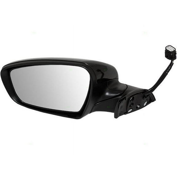Left Mirror - Compatible with 2014 - 2016 Kia Forte EX FWD Sedan 4-Door 2.0L 4-Cylinder Naturally Aspirated DOHC GAS 2015