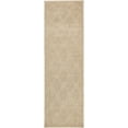 thumbnail image 2 of Rugs.com Lattice Shag Collection Rug – 6 Ft Runner Beige Shag Rug Perfect For Hallways, Entryways, 2 of 9