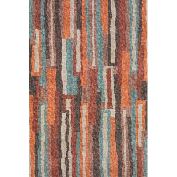 Dalyn Brisbane Area Rug BR7 Br7 Canyon Canyon Banded Lines 1' 8" x 2' 6" Rectangle