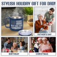 thumbnail image 6 of Christmas Birthday Gifts for Dad from Daughter Son Kids Wife - 14 oz Stainless Steel Insulated Coffee Mug with Lid - Best Dad Ever Birthday Gifts for Men Grandpa, Mens Gift Ideas for Christmas, 6 of 10