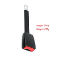 thumbnail image 2 of 2Pcs Car Auto Seat Belt Extender Extention Buckle Safety Clip 10inch-Black, 2 of 4