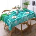 thumbnail image 2 of Rectangle Table Cloth, Tropical Summer Holiday Resistant Washable Tablecloth Decorative Table Cover for Dining, Indoor and Outdoor, 2 of 6