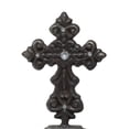 thumbnail image 6 of DecMode 7"H, 5"W Metal Traditional Crosses, Gray, 3 - Pieces, 6 of 17