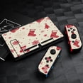 thumbnail image 3 of POBUDS Switch Skin | Sticker Wrap Vinyl Decal | Set Compatible with Nintendo Switch ( Switch OLED Model, Snow Gift Sock Christmas Pattern), 3 of 5