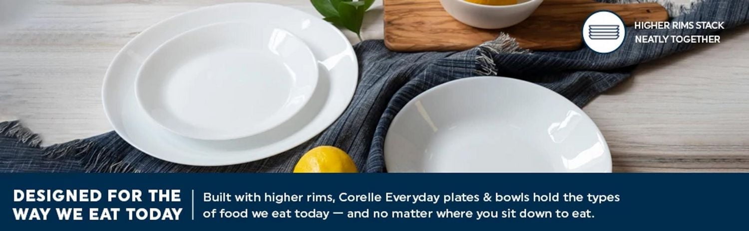 Corelle® Everyday Bright White 8.5" Meal Bowl