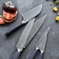 thumbnail image 4 of GreenPan Titanium Cutlery 3-Piece Knife Set | Gray, 4 of 5