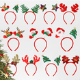 thumbnail image 5 of 6 diademas navideñas, bonitos adornos para sombreros de Navidad, para fiesta de Navidad, cena de Navidad., 5 of 5