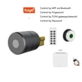 thumbnail image 2 of Door Lock, Smart Door Lock Motor TUYA Smart Lock Finrprint Lock Electronic Lock Use Original Cylinder ,Easy to Install, 2 of 8