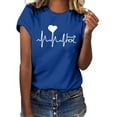thumbnail image 1 of Birdeem Unisex T-Shirt Printed Pattern Casual Fashion Soild Color Short Sleeve Tops, 1 of 7