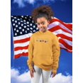 thumbnail image 2 of Independence Day Watercolor Flag Hoodie Juniors -Image by Shutterstock,  x-Large, 2 of 4