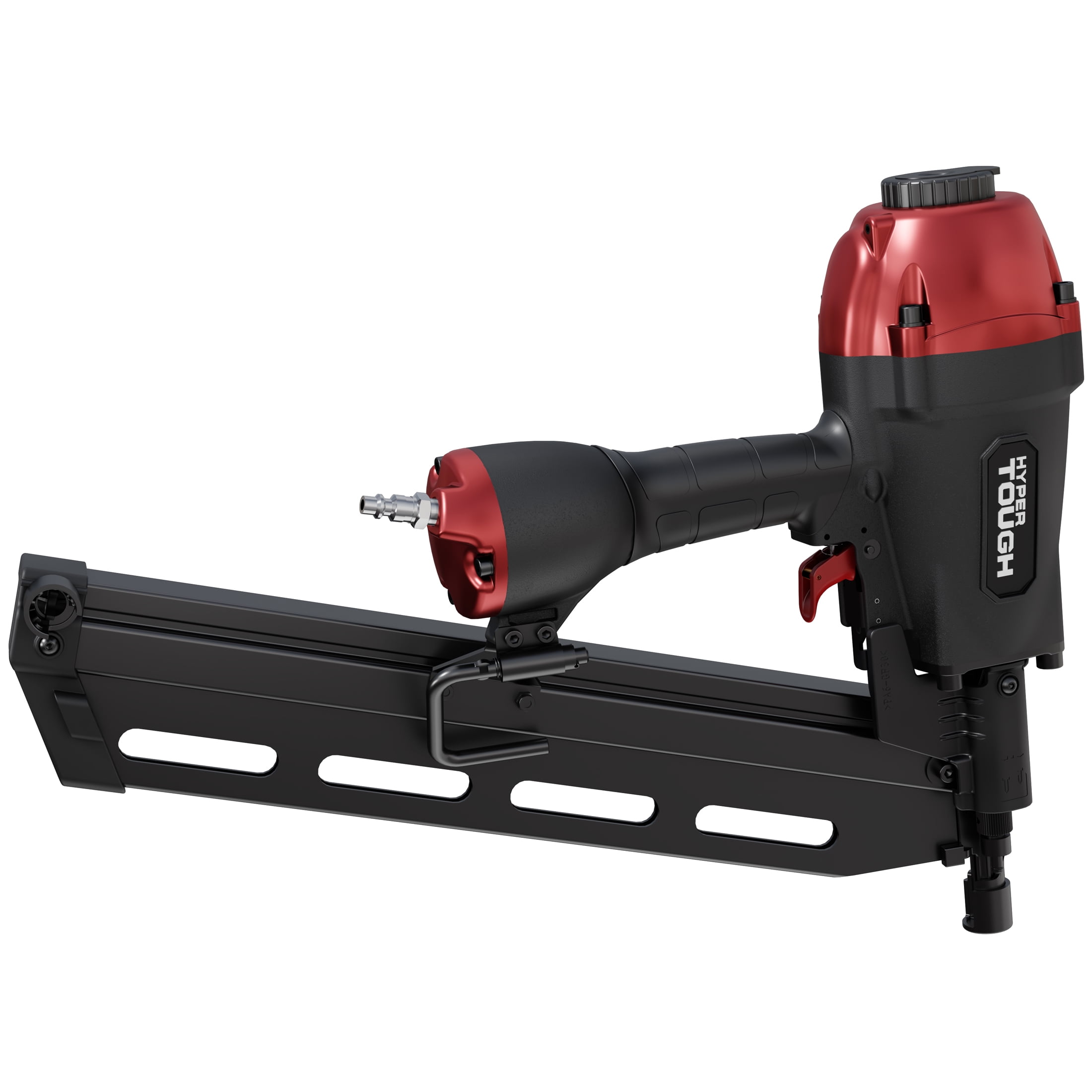 Hyper Tough 21-Degree Pneumatic Framing Nailer, Accepts 2-inch to 3-1/2-inch Plastic Collated Full Round Head Nails