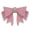 Pink, variant on DIY Bow Knot Crystal Patches Bow Tie Rhinestones Applique Bling Beaded Diamonds Patches Garment Shoes Hats Decor Accessories 2Pcs