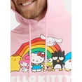 thumbnail image 4 of Hello Kitty and Friends Men's and Big Men's Graphic Hoodie Sweatshirt, Sizes XS-3XL, 4 of 5