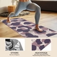 thumbnail image 4 of Pink and Purple Of Leopard Print Hot Yoga Mat Towel Non Slip for Hot Yoga - Quick-Drying Yoga Mat Cover with 4 Corner Pockets with Travel Bag - Hot Yoga Towel Non Slip 70"x26", 4 of 6