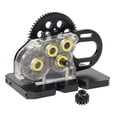 thumbnail image 1 of Baohd Aluminum Alloy 1/10 Gear Box RC Upgrade Part 1piece Silent Performance Rc Gear Box For Trx4 RC Car Part Black, 1 of 1