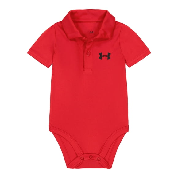 Body con cuello tipo polo Under Armour para bebé, ajuste holgado
