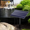 thumbnail image 3 of Baño para Pájaros de 3 Niveles con Bomba Solar, Fuente Solar de Bricolaje Desmontable y Adecuada para Baño de Pájaros, Decoración de Jardín, Al Aire Libre, 3 of 5