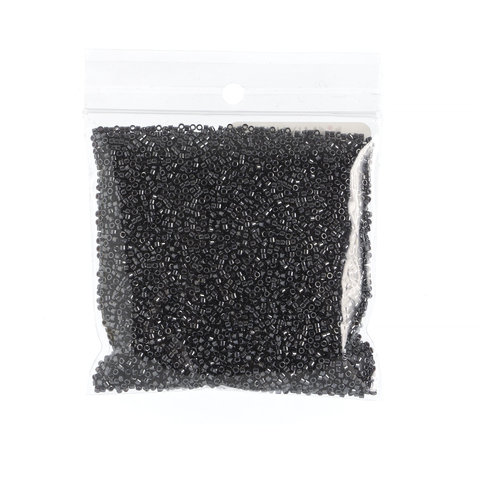 Miyuki Delica Seed Beads 11/0, Gunmetal (DB0001), 50 Grams