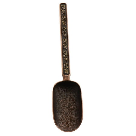 

16cm Vintage Tea Spoon Coffee Chinese Tea Shovel Teaware Kitchen Tools Light Weight