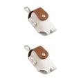 thumbnail image 1 of Soidarity Mini bolsa de golf, portabolas, bolsa de almacenamiento, organizador de cintura, marrón, blanco Cafe Blanco 2piezas Soidarity CBP265048, 1 of 5