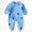 A108-Newborn Bodysuit-Dark Blue, variant on 1-3 Months Preemie Footed Sleeper Gown With Mitten Cuffs Cotton Side Baby Footed Print Infant Play For 0 6 Months Toddler Crawling Clothes Newborn Baby Clothes