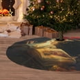 thumbnail image 6 of Sikiie Magical Tarot Reading 30-48 inches {designName} Print Christmas Tree Skirt Snowman Xmas Tree Skirt with Edge Christmas Decorations for Holiday Party-48", 6 of 7