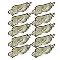 thumbnail image 4 of 10pcs Embroidery Wing Decorative Clothing Wing Patch Fashionable Appliques DIY StickerGolden, 4 of 8