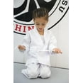 thumbnail image 4 of FLUORY Kids Youth Childrens All Around Karate Uniforms, 4 of 7