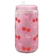 thumbnail image 2 of Vaso de vidrio SANDJEST 470 ml con tapa acrílica y pajita, 2 of 8