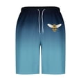 thumbnail image 5 of Pantalones Cortos Casuales para Hombre Imprimir con Bolsillos Pantalones de Playa de Cintura Elástica, Pantalones Cortos de Cintura Elástica para Hombre, 5 of 5