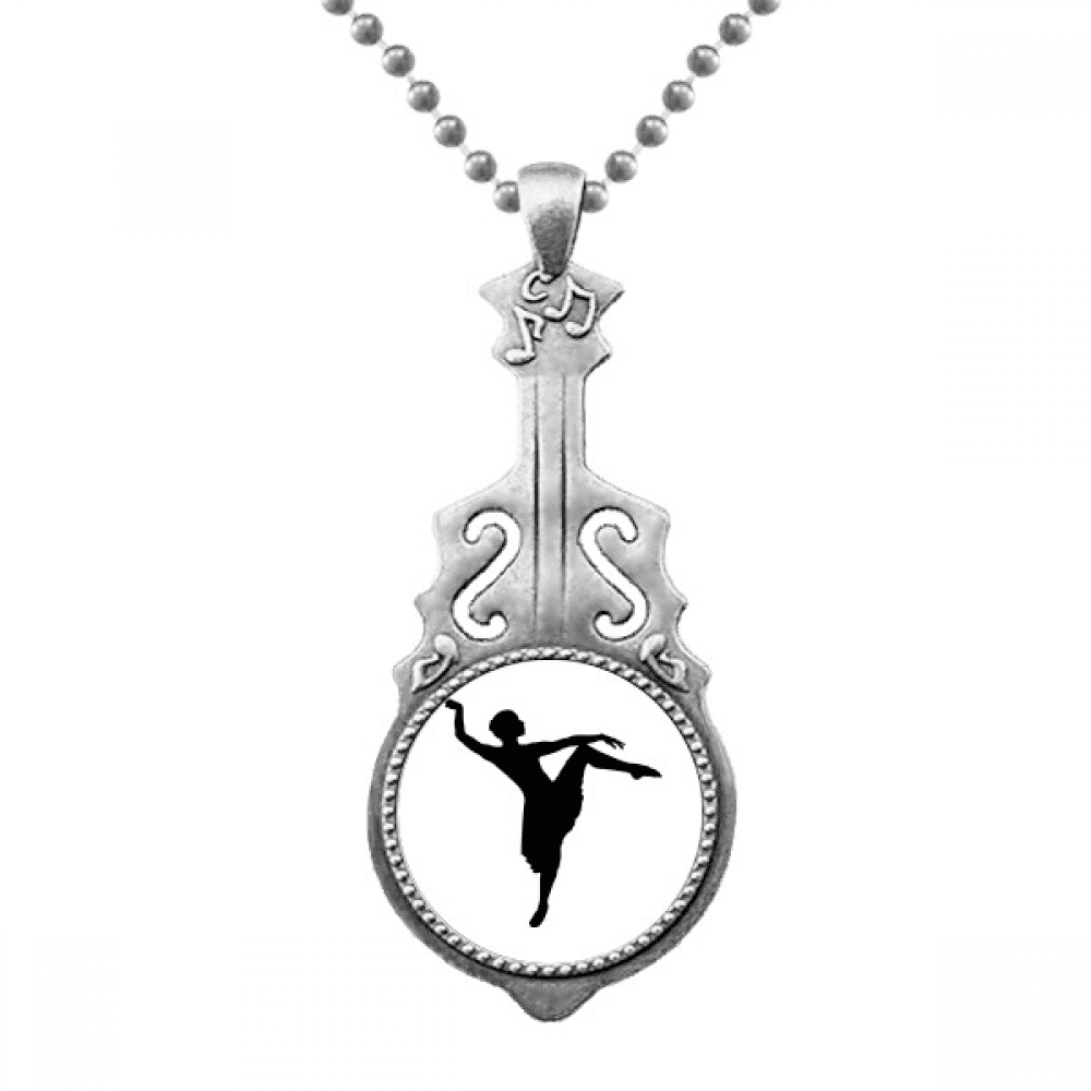 Dance Dancer Performance Art Sports Pendant Jewelry Music Guitar Torque