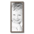 thumbnail image 2 of ArtToFrames 8" x 20" Silver Picture Frame, 8x20 inch Multi Wood Poster Frame (WOM-4756), 4 Pack, 2 of 7