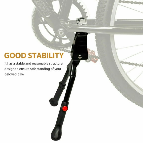 FELTECHELECTR Bicycle Kickstands for Men Women Black 1Set