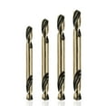 thumbnail image 5 of Kripyery 10Pcs High Hardness Twist Drill Bit Different Specifications Wear-resistant Punch Tools Double-head Drill Bit for Bench Drills, 5 of 8