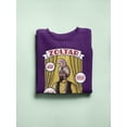 thumbnail image 3 of Officially Licensed Zoltar Fortune Teller Graphic Women's Sweatshirt, 3 of 4