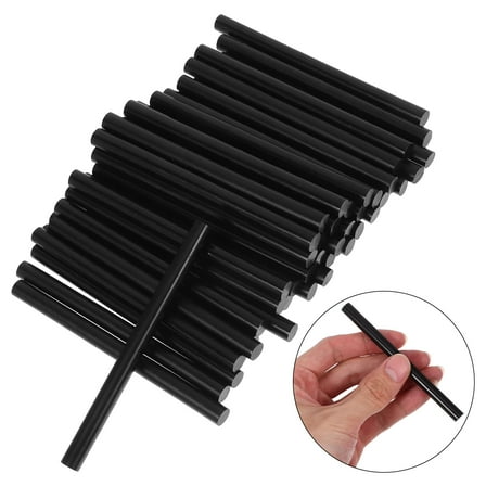 MLINS 50pcs Adhesive Hot Glue Melting Sticks Classroom Long Hot Glue Sticks Glue Sticks For Diy Crafts Tools Crafting Hot Glue Stick