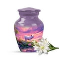 thumbnail image 2 of Pink Pig Mini Keepsake Urns – Set of 2 Aluminum Containers for Sharing Pet or Human Ashes – Small Funeral Memorial Tokens with Threaded Lids for Home Display or Travel Use – 2x3" Keepsake, 2 of 2